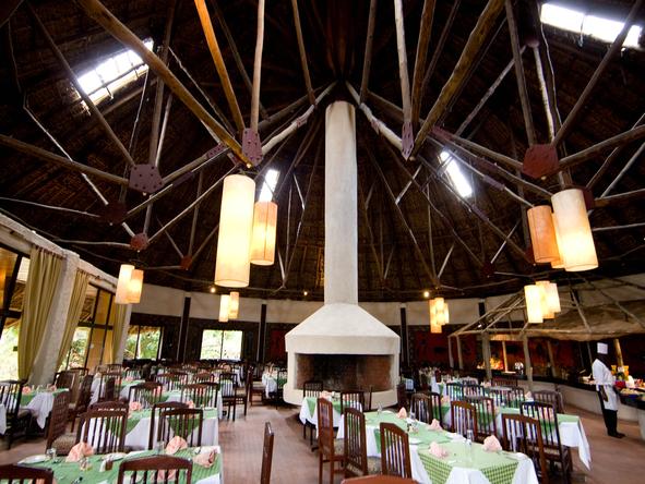 Masai Mara Sopa Lodge - Dining Room 